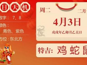 2018年4月3日生肖运势_鸡、蛇、鼠大吉